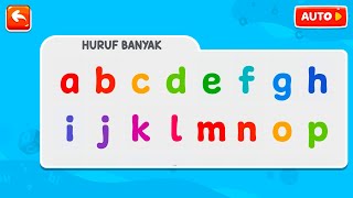 Belajar Huruf Abjad Alfabet ABCD Bahasa Indonesia 💖 Belajar Membaca Untuk Anak TK [upl. by Semadar]