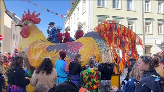 🇩🇪 Highlights vom Umzug am Rosenmontag Große Narrensprung in Ravensburg 20022023 [upl. by Boice]