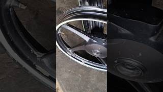 Aluminium alloy wheel repairing side bandshortvideo whatsappstatus hindi fyp dance new gaming [upl. by Tristas888]