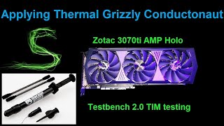 Applying Thermal Grizzly Conductonaut [upl. by Coe953]