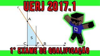 28 uerj 1° exame de qualificação de 2017 questão resolvida matemática gabarito Geometria [upl. by Pharaoh764]