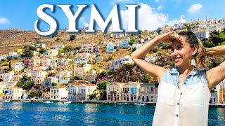 Symi  The Most Beautiful Greek Island Travel Vlog Greece [upl. by Ahsats]