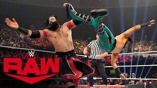 Mustafa Ali vs Veer Mahaan Raw May 16 2022 [upl. by Thomasa]