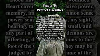 Prayer To Protect Faculties  Fr Ripperger  Deliverance Prayers shorts [upl. by Oderfliw]