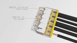 2773 Series  Simple and Quick PushWire Connector from WAGO [upl. by Tait]