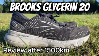 Brooks Glycerin 20 Review after 1500km  Durable workhorse [upl. by Ahsika437]