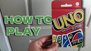 How To Play Uno Quick Guide [upl. by Niarfe]