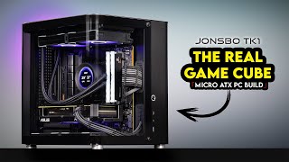 This Small PC Build is Wholesome…  Jonsbo TK1「20」Micro ATX Gaming PC Build  SFF Radeon RX 7600 XT [upl. by Ledeen]