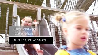 Luxe vakantiepark voor gezin in schoolvakantie 2019  Hof van Saksen Drenthe Nederland [upl. by Gambrill]