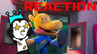 DOG MAN TRAILER REACTION [upl. by Acinorav]