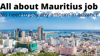 Urgent Mauritius Waiter job vacancy free food and accommodation  free health Accommodation [upl. by Kyrstin812]