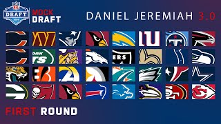 2024 FULL First Round Mock Draft Daniel Jeremiah 30 [upl. by Georgetta]