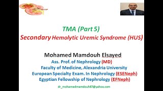 Secondary Hemolytic Uremic Syndrome 2ry HUS [upl. by Shermy]