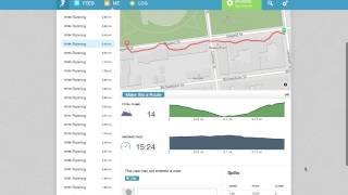 Export download GPX file from RunKeeper [upl. by Annalee886]