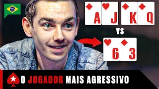 Este Jogador De Poker Escocês Blefou Para Chegar À Mesa Final ♠️ PokerStars Brasil [upl. by Eugilegna259]