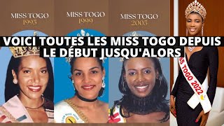 Miss Togo depuis 1995 jusquà 2022 [upl. by Petulah]