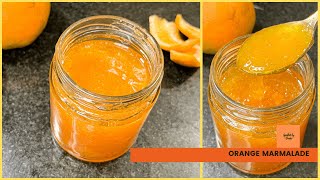 Orange marmalade  Easy Orange preserve recipe no artificial colour preservatives or gelling agent [upl. by Kate405]