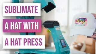 how to use hat press machine [upl. by Earahs]