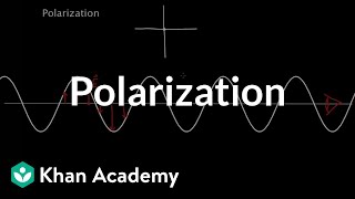 Polarization of light linear and circular  Light waves  Physics  Khan Academy [upl. by Adaval]