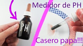 Como HACER un MEDIDOR de PH CASERO paso a paso 😎😎😘🤢 [upl. by Ecirbaf]