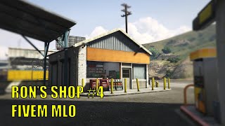 Rons Shop 247 4 Fivem Custom MLO  GTA 5 [upl. by Lleraj]