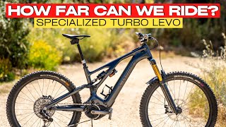 Specialized Turbo Levo Uncover the Maximum Distance on a Single Charge [upl. by Houlberg]