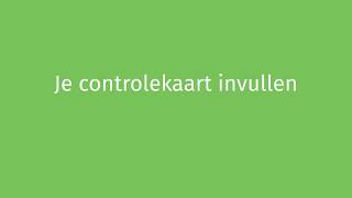 Hoe online stempelen Je controlekaart invullen deel 2 [upl. by Hsakaa]