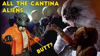 All the Aliens of Mos Eisley Cantina [upl. by Lleynad408]