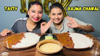 ASMR Eating Tasty Rajma Chawal  ​⁠YashalsMukbang [upl. by Cyrilla]