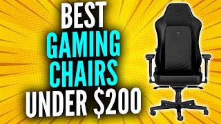 Gaming Chairs under 200  Best Budget Gaming Chairs 2021 [upl. by Alliscirp]