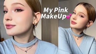 My pink makeup💗  Мой розовый макияж [upl. by Marlin441]