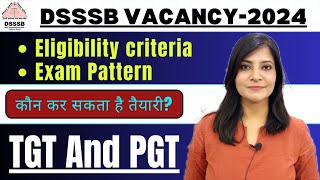 DSSSB Vacancy2024 DSSSB TGT and PGT vacancy 2024  DSSSB partA preparation dsssb dsssbpaper1 [upl. by Coppins732]