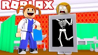 Molly And Daisy Go To Roblox Hospital [upl. by Eisse]