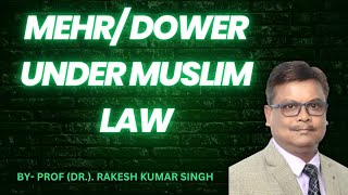 MehrDower under Muslim Law [upl. by Asilehs]