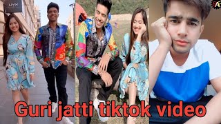 Guri and Jass manak fun on tiktok  part3  guri jatti song ft Jannat zubair [upl. by Ahseined198]