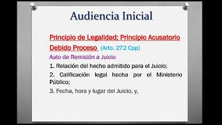 Do Procesal Penal Audiencias Especiales [upl. by Artinad619]