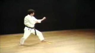 12 Kata Kanku Sho Shotokan Karate Hirokazu Kanazawa [upl. by Itsa]