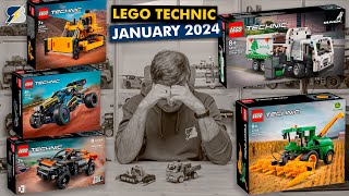 The end of an era  sad news and interesting January 2024 sets from LEGO Technic [upl. by Leagiba]