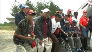 RED TAILS Return to Tuskegee AAF 2008 [upl. by Refinej]