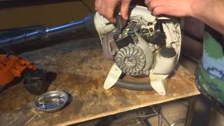 Stihl SH86C Part 1 of 4  Carburetor Access [upl. by Nauh]