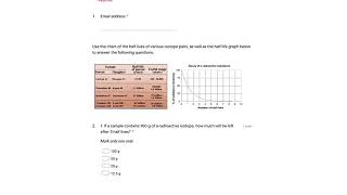 Radiometric Dating Practice Problems [upl. by Sladen]