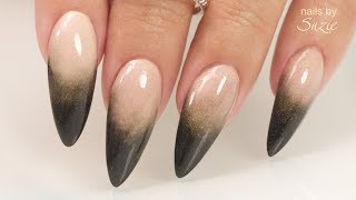 Perfecting the Black Acrylic Ombré [upl. by Otrebire]