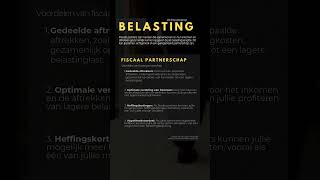 Belastingvoordelen Fiscale Partners belasting aandelen belastingdienst [upl. by Enidanreb110]