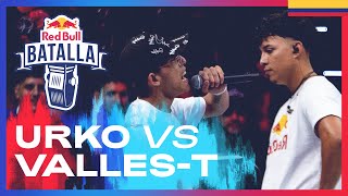 URKO MC vs VALLEST  Cuartos  Red Bull Batalla Colombia 2022 [upl. by Ahtnahc]