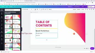 Canva Tutorials In Tamil  How To Create A Presentation slides For Free [upl. by Jeana]