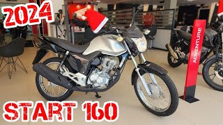 NOVA HONDA CG 160 START 2024 [upl. by Latimore328]