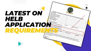 Latest On HELB Application Requirements 2024 [upl. by Sotsirhc230]