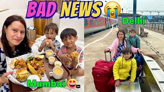 Mumbai To Delhi Rajdhani Train Experience 🥹 Hamare Sath Aisa Kyun Hua [upl. by Yesdnil]