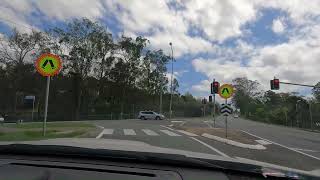 Driving around Mudgeeraba up and down Tallai RoadGold CoastQueensland Australia [upl. by Eitsyrk]