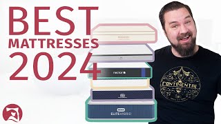 Best Mattress 2024  My Top 8 Bed Picks Of The Year UPDATED [upl. by Brodeur]